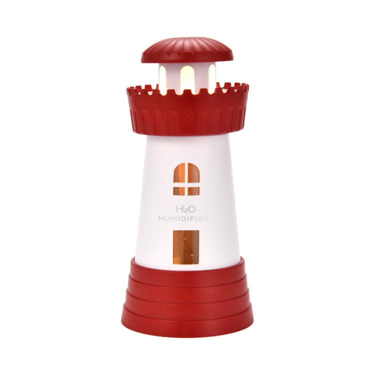 Umidificatore mini compatto a forma di faro 290 ml