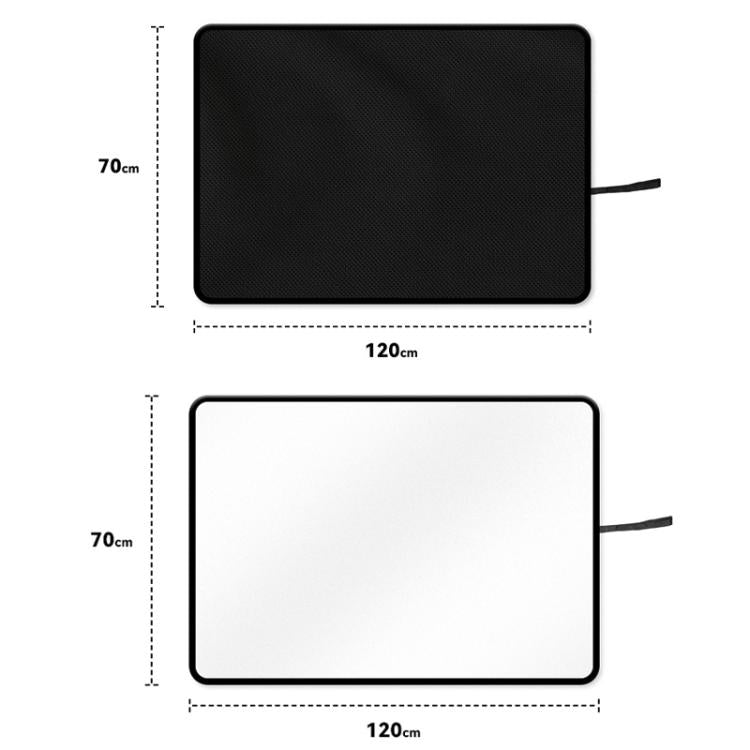 Tappetino pieghevole impermeabile per bagagliaio auto 70x120 cm