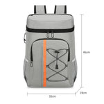 Zaino termico 20 litri con rivestimento in lamina di alluminio