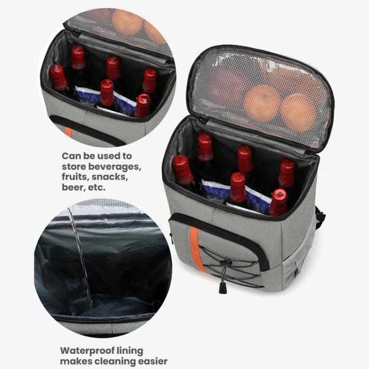 Zaino termico 20 litri con rivestimento in lamina di alluminio
