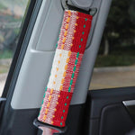 Coprispalle cintura sicurezza auto in tessuto 26x8 cm
