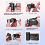 Impugnatura Bluetooth con sgancio rapido per DJI Osmo Action 5 Pr