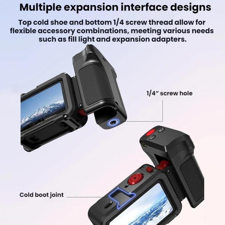 Impugnatura Bluetooth con sgancio rapido per DJI Osmo Action 5 Pr