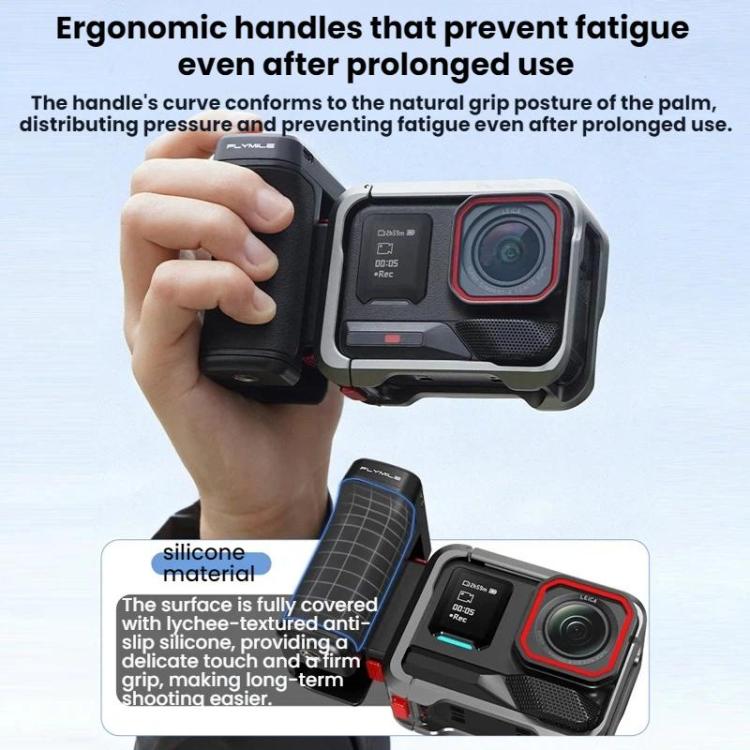 Impugnatura Bluetooth con sgancio rapido per DJI Osmo Action 5 Pr