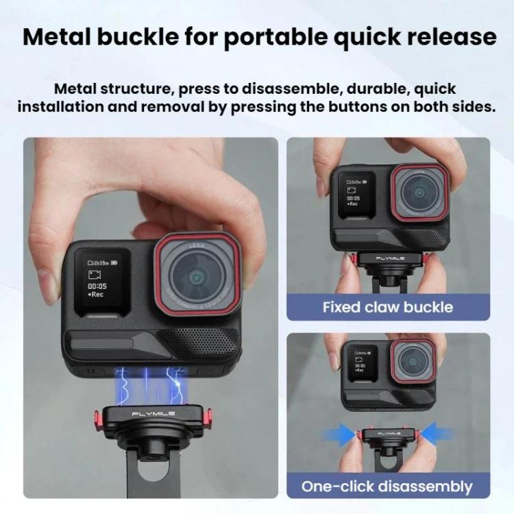 Supporto magnetico a sgancio rapido per Insta360 Ace Pro 2
