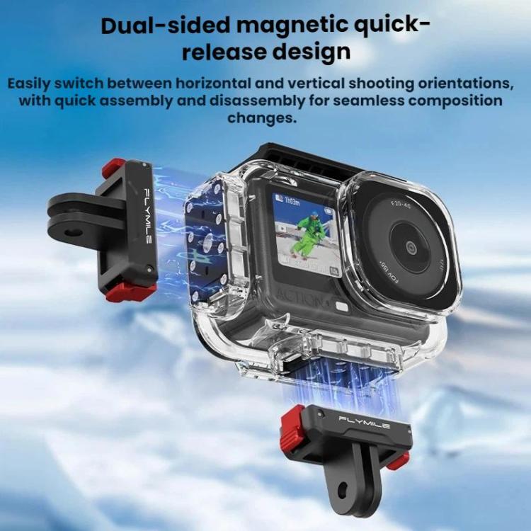 Custodia impermeabile magnetica per DJI Osmo Action 6