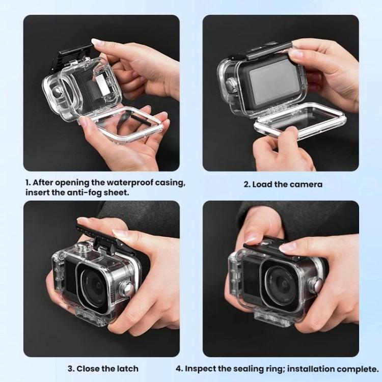 Custodia impermeabile magnetica per DJI Osmo Action 6