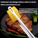 Pinze barbecue in acciaio inox 24 cm resistenti al calore