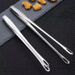 Pinze barbecue in acciaio inox 24 cm resistenti al calore