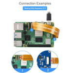 Display touch capacitivo DSI da 3,5 pollici WAVESHARE per Raspberry Pi, con supporto a 5 punti di contatto, risoluzione 480x800 pixel e pannello IPS.