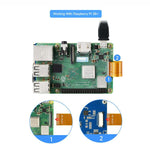 Display touch capacitivo DSI da 3,5 pollici WAVESHARE per Raspberry Pi, con supporto a 5 punti di contatto, risoluzione 480x800 pixel e pannello IPS.