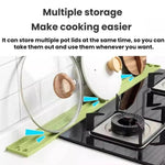 Tappetino antiscivolo in silicone per spatole da cucina