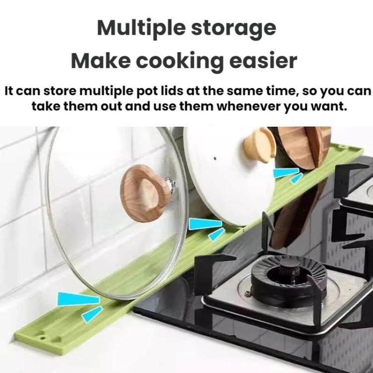 Tappetino antiscivolo in silicone per spatole da cucina