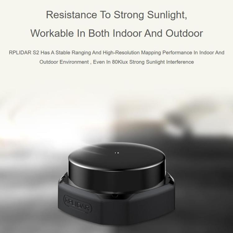 WAVESHARE RPLIDAR Lidar DTOF compatto ad alte prestazioni, supporta le modalità di comunicazione tramite porta UART / porta Ethernet., S2, S2L, S2E, S2P