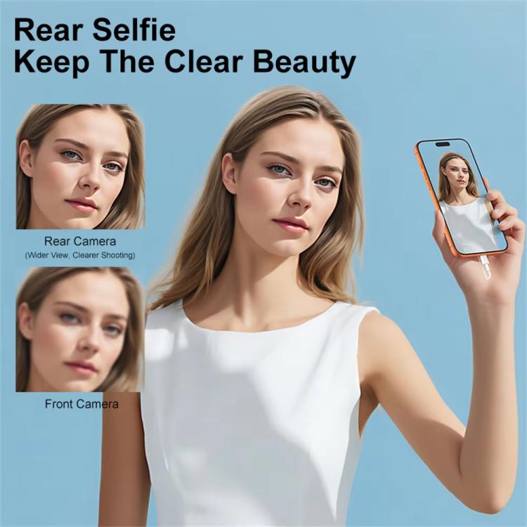 Specchietto per selfie con filo e montaggio magnetico