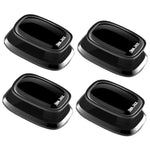 Set 4 mini ganci autoadesivi multifunzionali in ABS