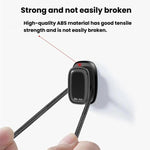 Set 4 mini ganci autoadesivi multifunzionali in ABS