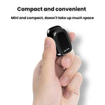 Set 4 mini ganci autoadesivi multifunzionali in ABS
