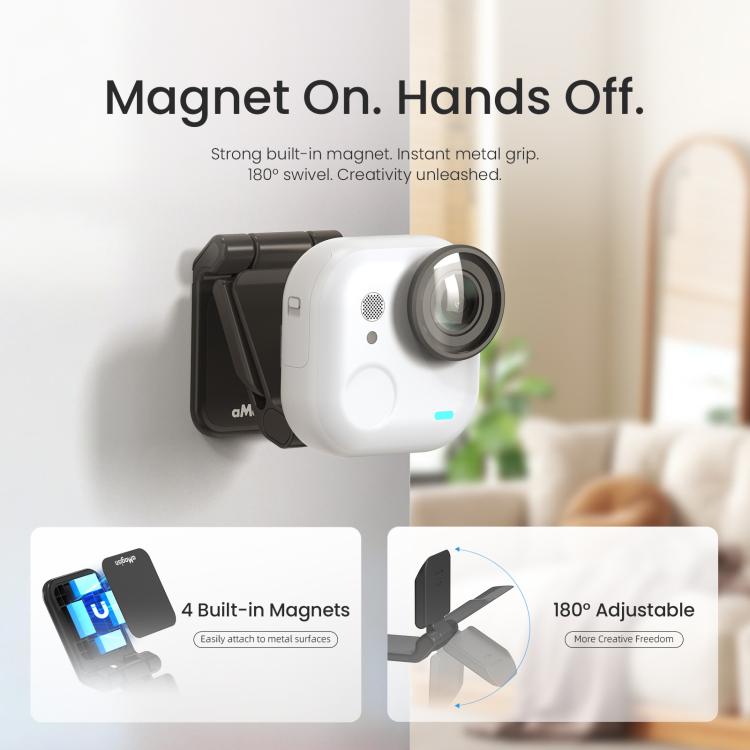 Supporto magnetico Easy Clip per Insta360 GO Ultra