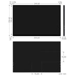 Pannello touchscreen IPS portatile WAVESHARE da 16 pollici con risoluzione 4K e custodia protettiva magnetica., 3840x2400