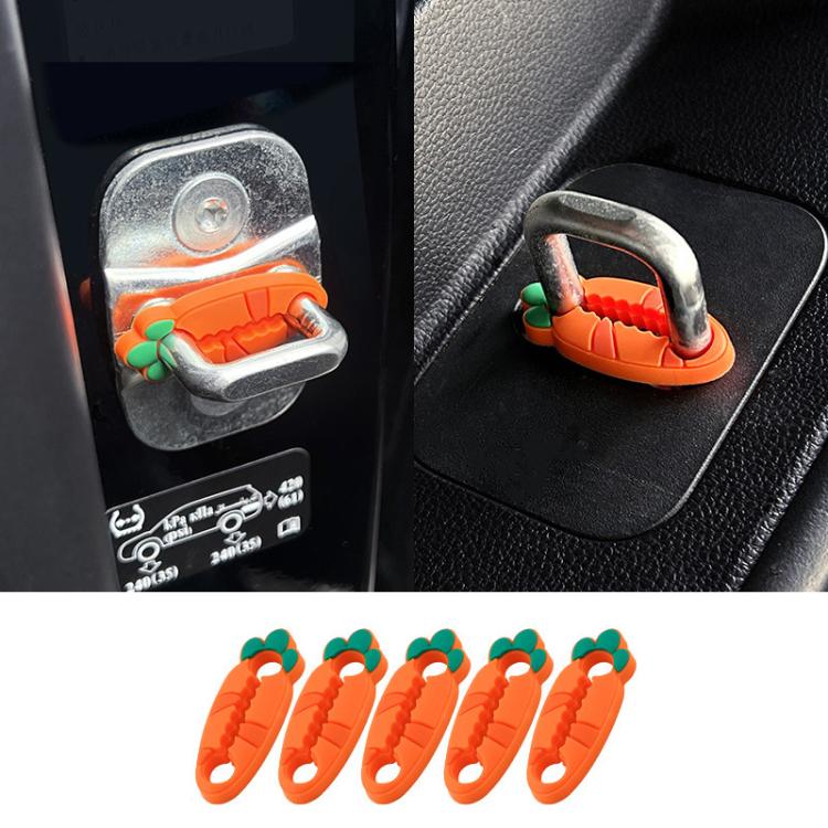Copri serratura portiera auto in silicone 2 pezzi