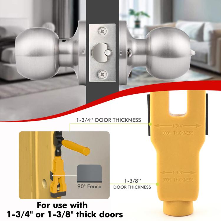 Kit attrezzi per installazione e rimozione tenone serratura