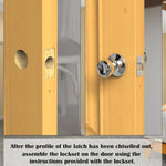 Kit attrezzi per installazione e rimozione tenone serratura