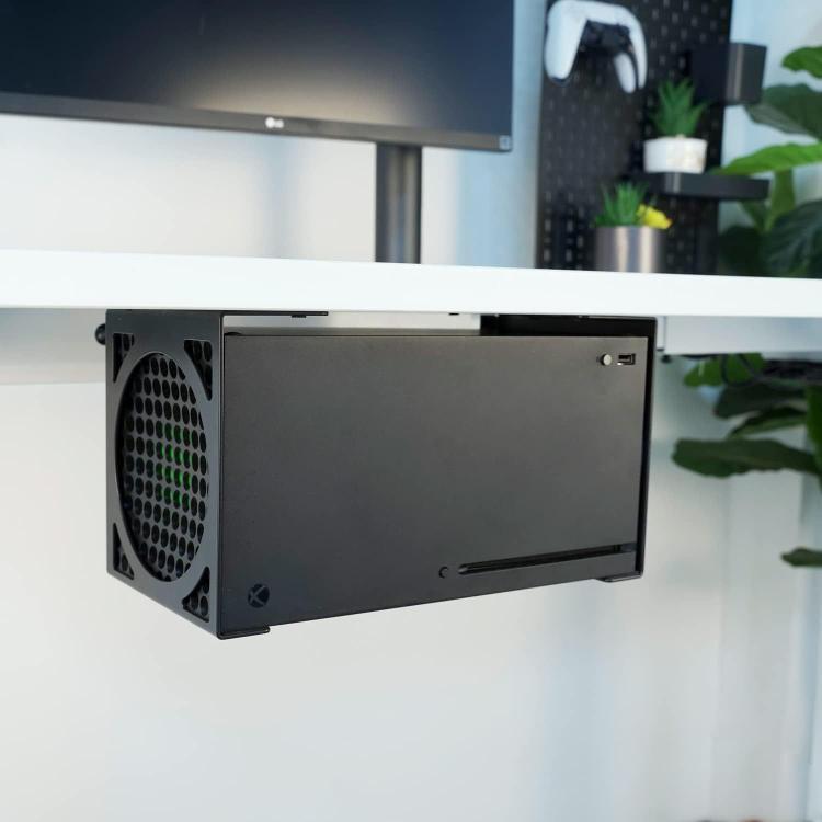 Supporto da scrivania in metallo per Xbox Series X