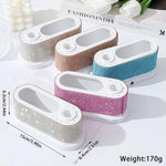 Custodia piccola per lime manicure con 8 scomparti