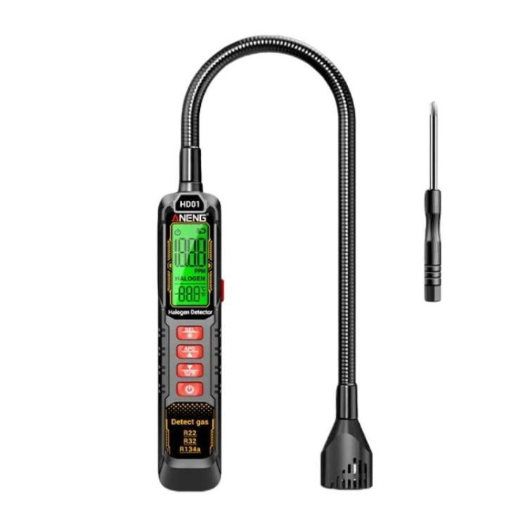 ANENG Rilevatore di perdite alogeni per auto refrigerante per condizionatore d'aria, Battery, Rechargeable