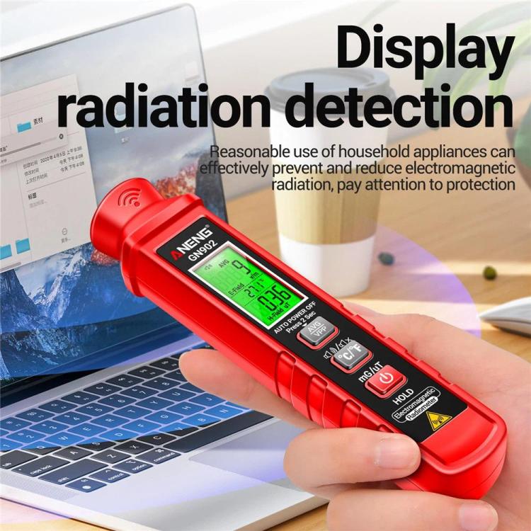 Rilevatore di allarme per radiazioni elettromagnetiche a emissione di campo elettrico ANENG, GN902