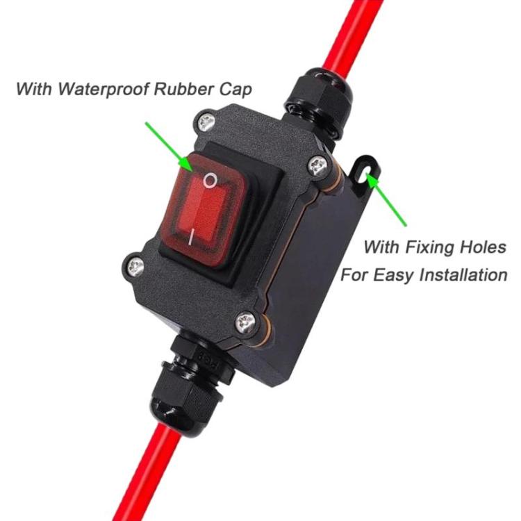 Scatola di derivazione impermeabile IP67 per interruttore auto