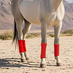 Fasce adesive in pile per zampe cavallo 4 pezzi