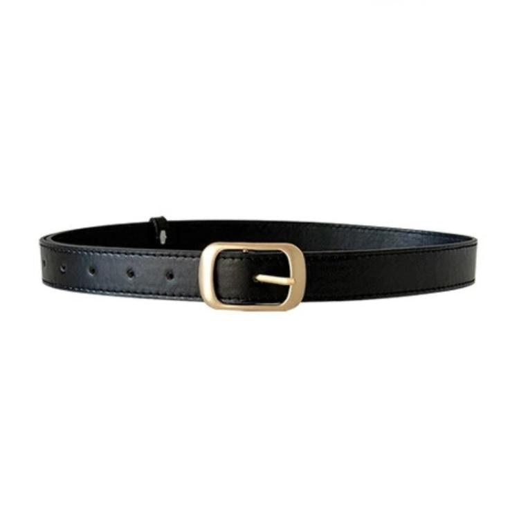 Cintura donna in pelle sintetica per jeans 110 cm