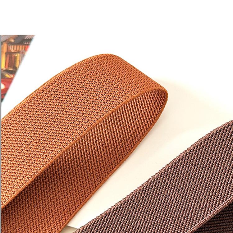 Cintura elastica con fibbia triangolare 3 cm
