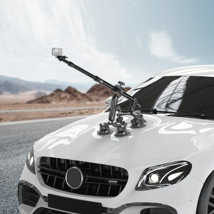 Supporto ventosa estensibile per selfie stick e fotocamera auto