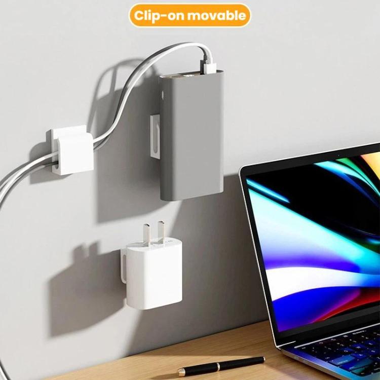 Clip supporto per cavo ricarica telefono 2 pezzi