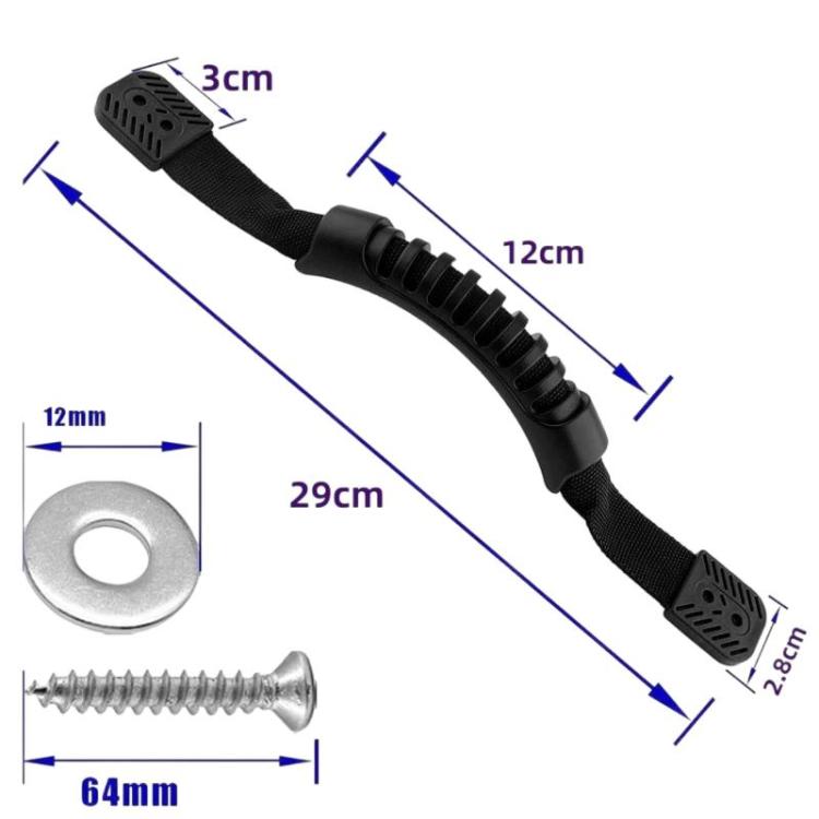 2 maniglie di ricambio per kayak e canoe in PVC