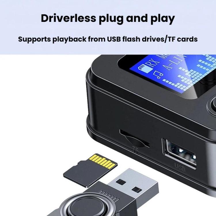 Adattatore audio wireless Bluetooth 5.4 2 in 1 GT87