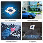Modulo radar di rilevamento del micromovimento a onde millimetriche da 60 GHz WAVESHARE, Without Base, With Base