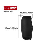 Copertura pomello cambio in ABS e pelle per BMW Serie F e X3 X4