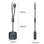 Adattatore audio Bluetooth 5.3 wireless per auto AUX