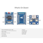 Mini scheda di sviluppo con processore dual-core e frequenza di funzionamento di 240 MHz., Waveshare ESP32-S3-Tiny, Waveshare ESP32-S3-Tiny-N8R8, Waveshare ESP32-S3-Tiny-Kit, Waveshare  ESP32-S3-Tiny-N8R8-Kit