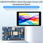 Scheda di sviluppo Waveshare ESP32-P4-WIFI6 da 4,3 pollici, risoluzione 480 × 800, touch a 5 punti, chip codec audio integrato., Basic Model, With OV5647 Camera