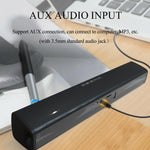 Altoparlante surround Bluetooth con doppio subwoofer 5W