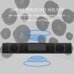 Altoparlante surround Bluetooth con doppio subwoofer 5W