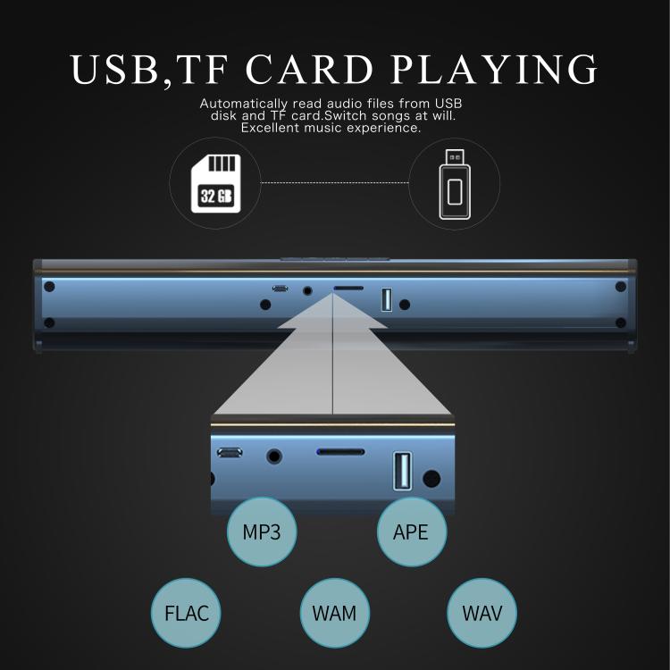 Altoparlante surround Bluetooth con doppio subwoofer 5W