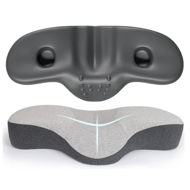 Cuscino cervicale ergonomico in memory foam a forma di rana