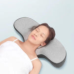 Cuscino cervicale ergonomico in memory foam a forma di rana