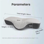 Cuscino cervicale ergonomico in memory foam a forma di rana